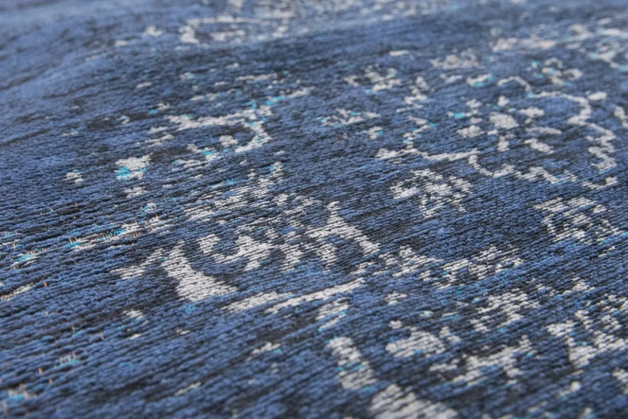 Ecorugs vloerkleed Medallion blauw 170x240 cm