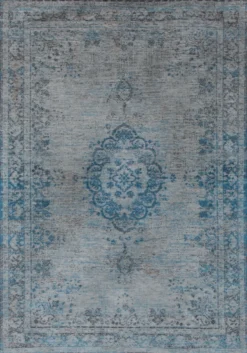 Ecorugs vloerkleed Medallion turquoise 170x240 cm