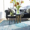 Ecorugs vloerkleed Medallion turquoise 240x340 cm