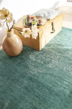 Ecorugs vloerkleed Medallion groen 140x200 cm