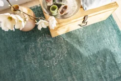 Ecorugs vloerkleed Medallion groen 280x390 cm