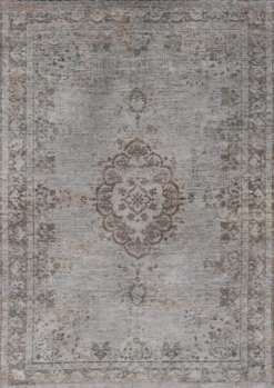 Ecorugs vloerkleed Medallion grijs 200x280 cm