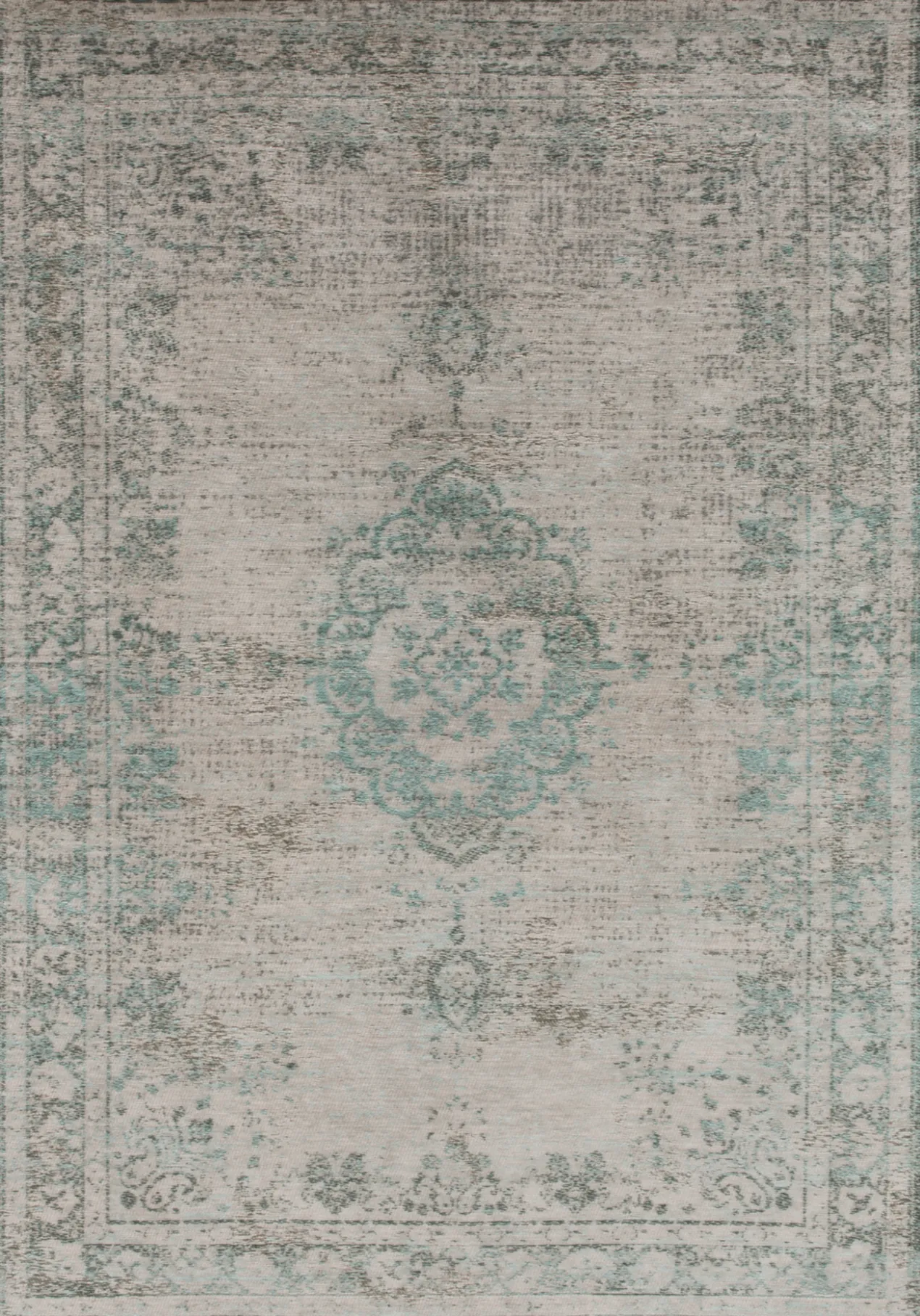 Ecorugs vloerkleed Medallion grijs 140x200 cm