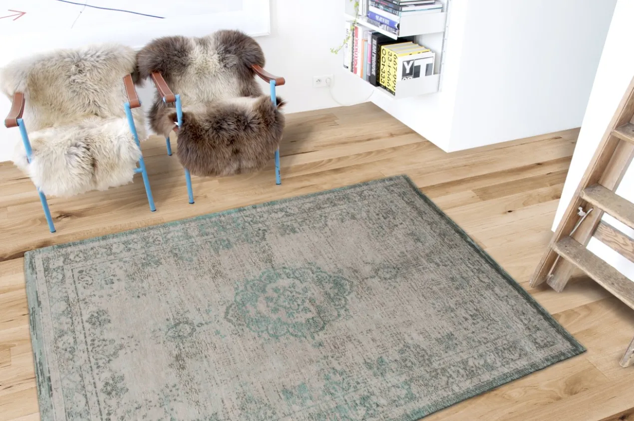 Ecorugs vloerkleed Medallion grijs 280x390 cm