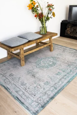 Ecorugs vloerkleed Medallion grijs 280x390 cm