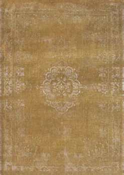 Ecorugs vloerkleed Medallion geel 170x240 cm