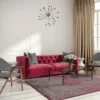 Ecorugs vloerkleed Medallion roze 170x240 cm