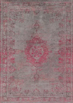 Ecorugs vloerkleed Medallion roze 170x240 cm