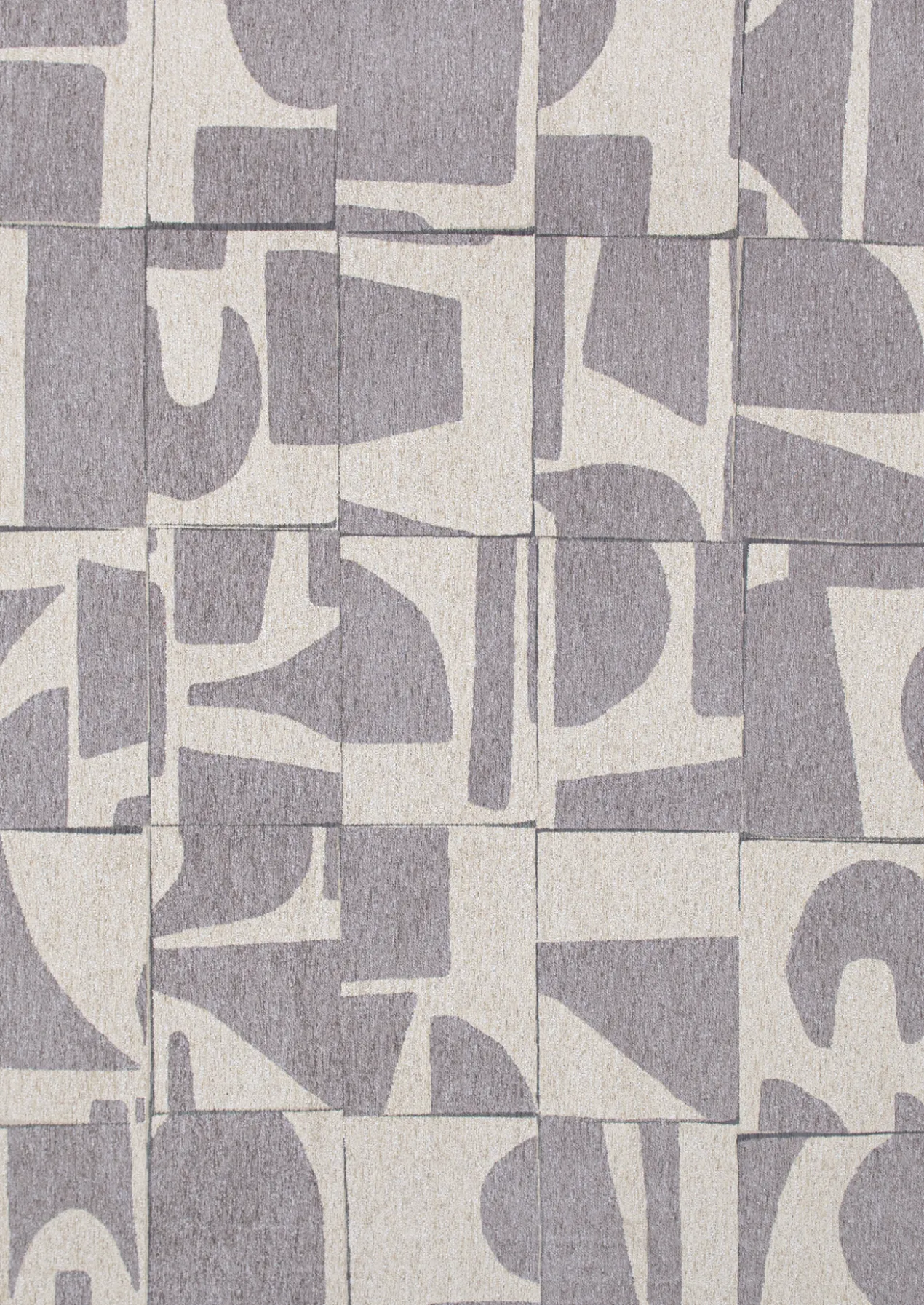 Ecorugs vloerkleed Papercut grijs 80x150 cm