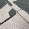 Ecorugs vloerkleed Papercut groen ∅ 240 cm