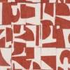 Ecorugs vloerkleed Papercut rood 200x280 cm