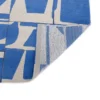 Ecorugs vloerkleed Papercut blauw 140x200 cm