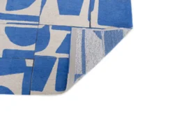 Ecorugs vloerkleed Papercut blauw 170x240 cm