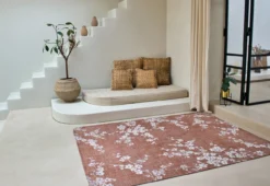 Ecorugs vloerkleed Sakura copper pink 240x340 cm