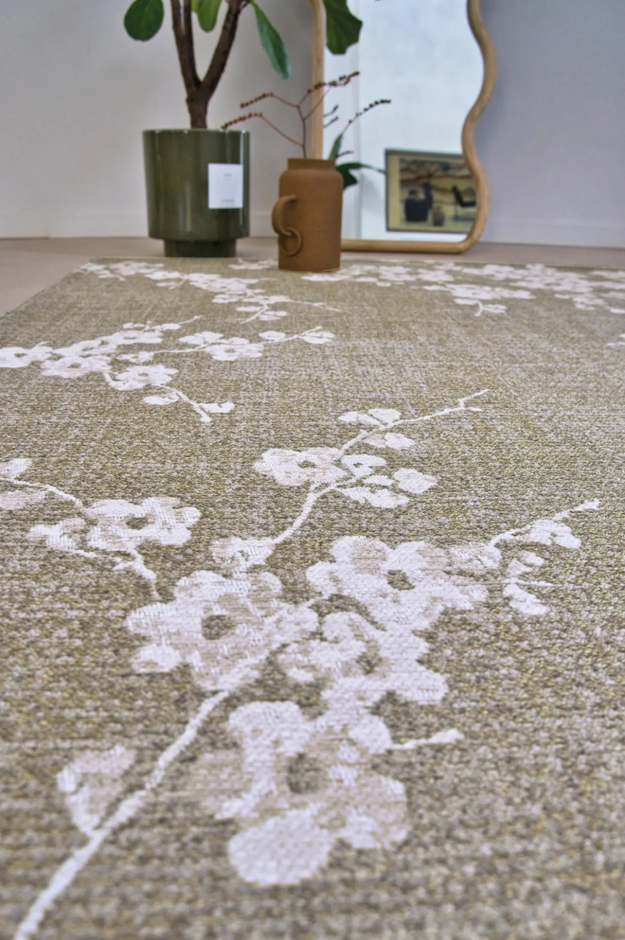 Ecorugs vloerkleed Sakura wet garden 80x150 cm