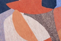 Ecorugs vloerkleed Shapes multicolor 240x340 cm