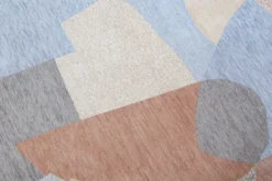Ecorugs vloerkleed Shapes multicolor 240x340 cm