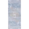 Ecorugs vloerkleed Streaks blauw 80x250 cm