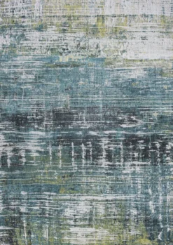 Ecorugs vloerkleed Streaks blauw 280x390 cm