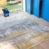 Ecorugs vloerkleed Streaks geel 170x240 cm