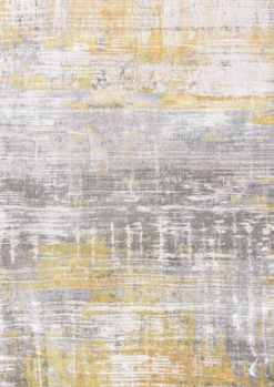 Ecorugs vloerkleed Streaks geel 200x280 cm
