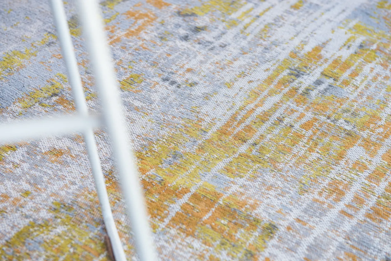 Ecorugs vloerkleed Streaks geel 200x280 cm
