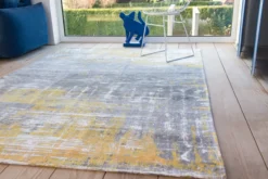 Ecorugs vloerkleed Streaks geel 280x390 cm
