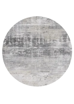 Ecorugs vloerkleed Streaks grijs ∅ 140 cm