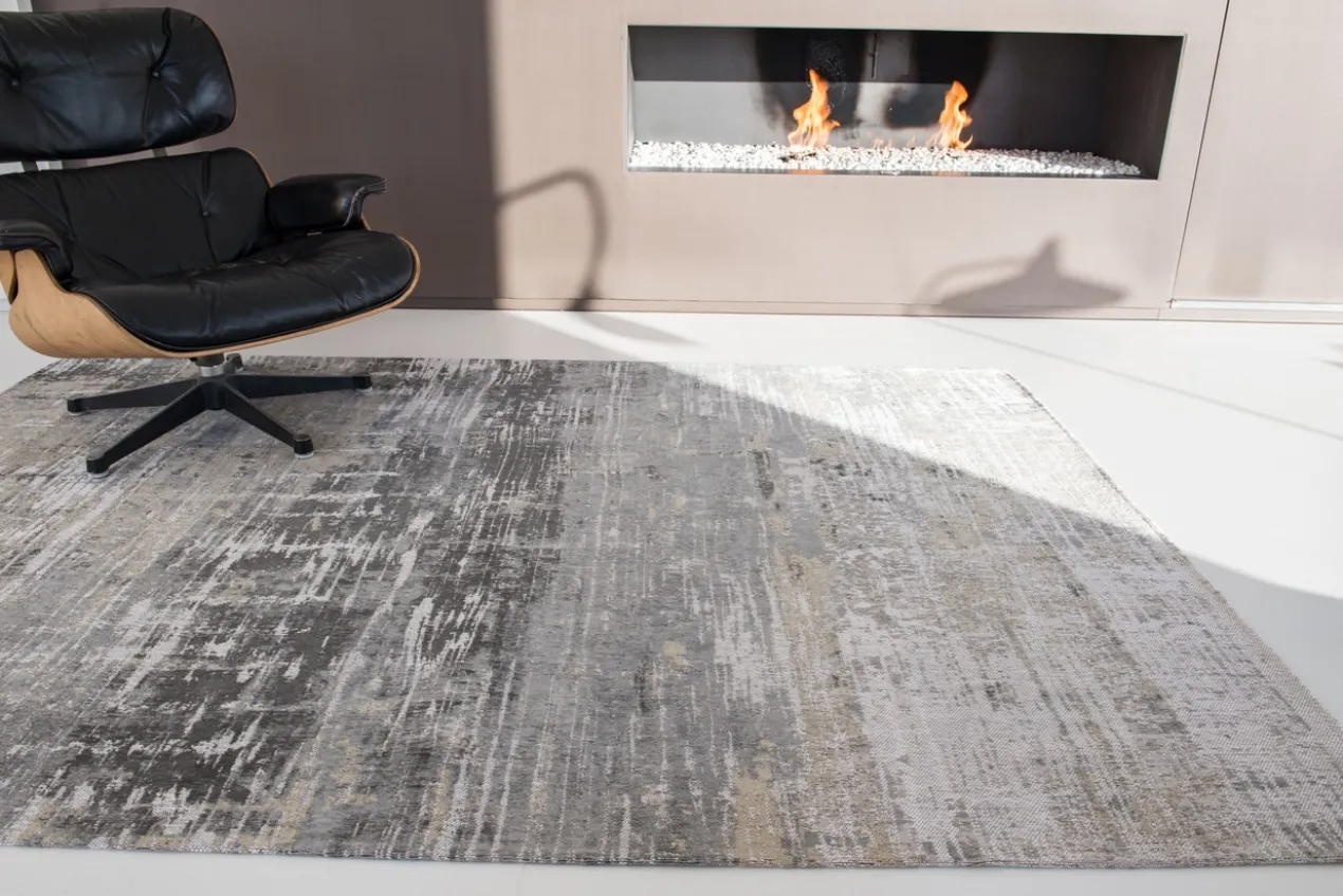 Ecorugs vloerkleed Streaks grijs 170x240 cm