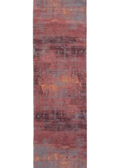 Ecorugs vloerkleed Streaks rood 80x250 cm
