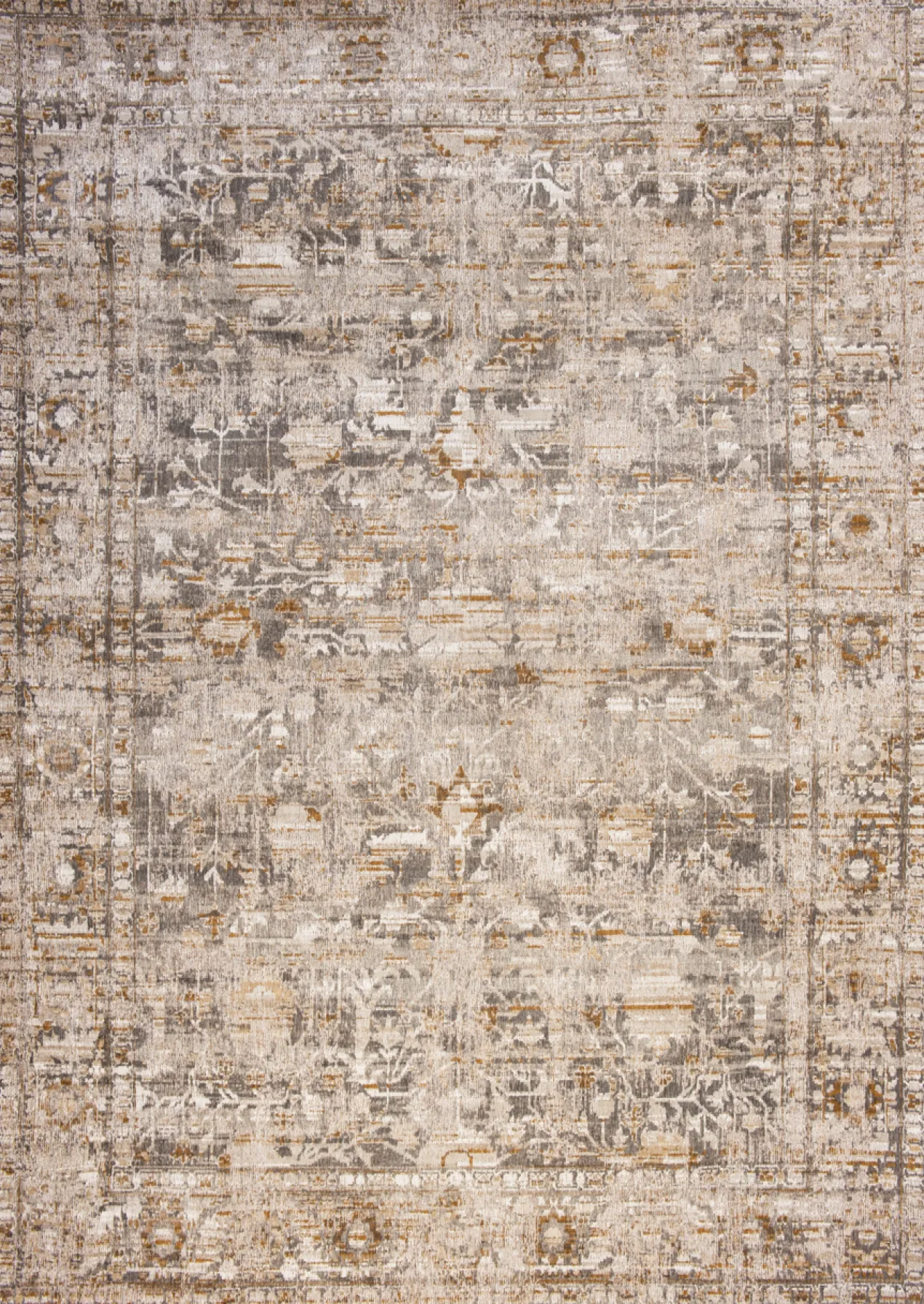 Ecorugs vloerkleed Ushak grijs 140x200 cm