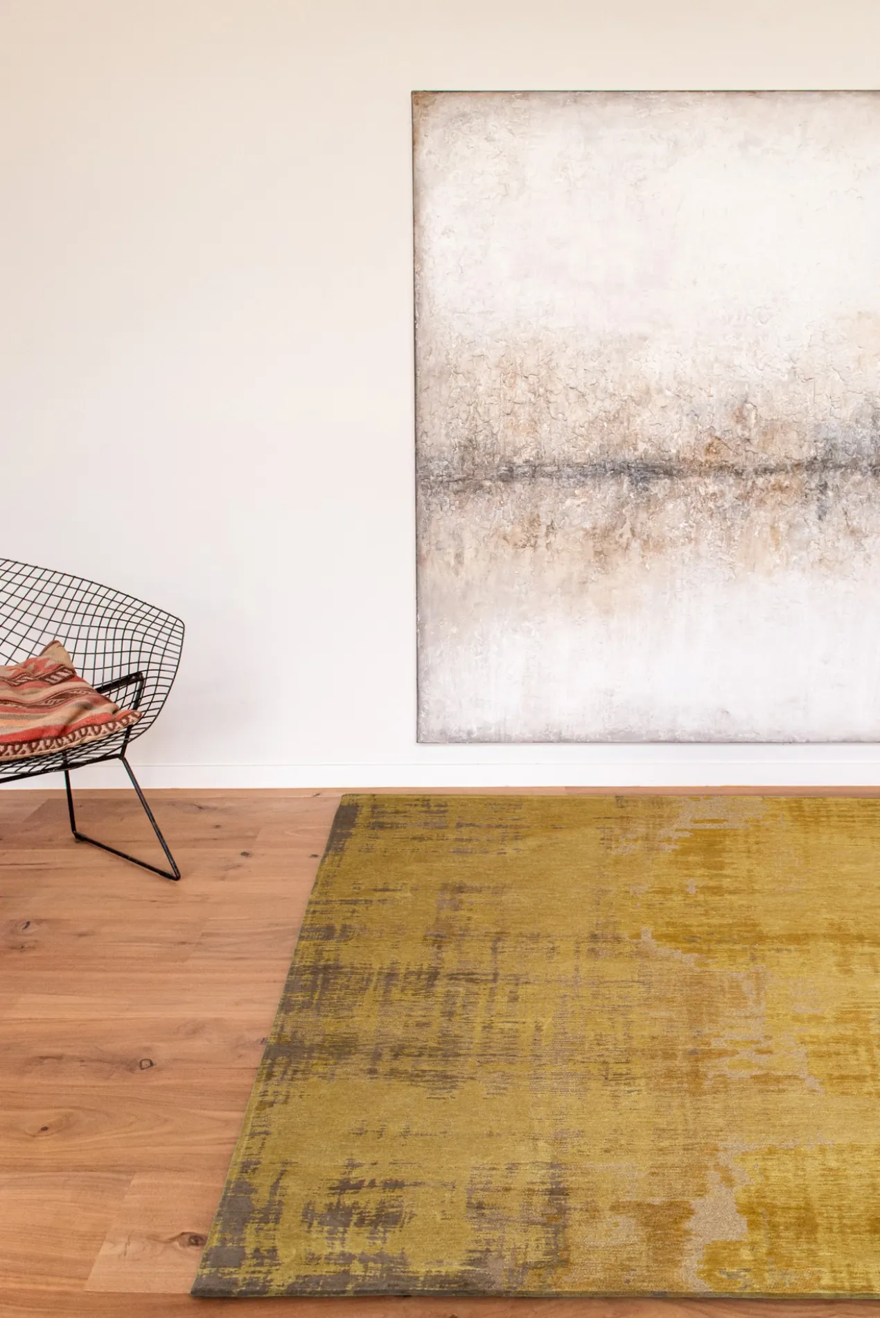 Ecorugs vloerkleed Venetian Dust goud 140x200 cm