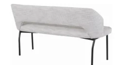 Eetbank Bo lichtgrijs poly 150cm