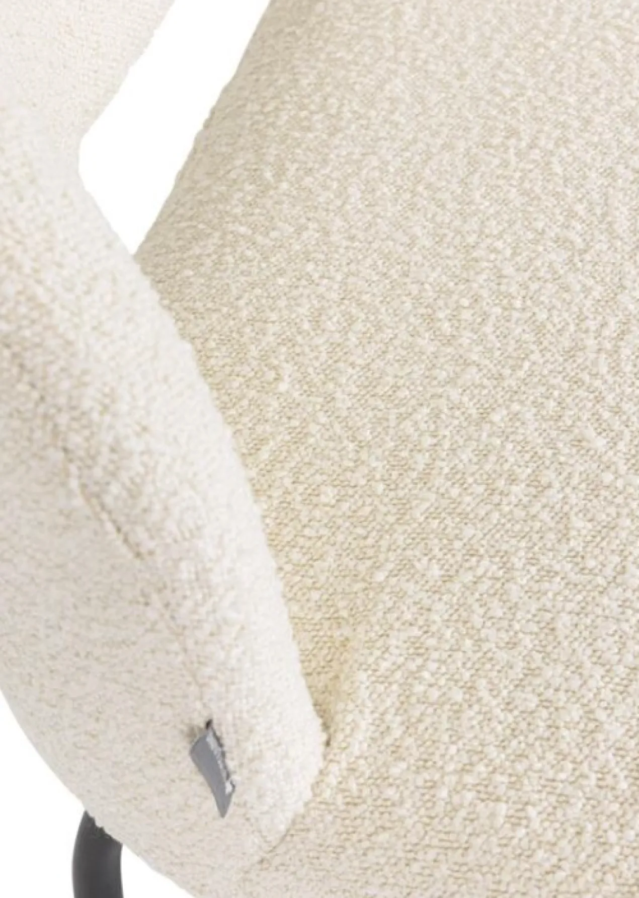 Eetbank Bo naturel bouclé 150cm