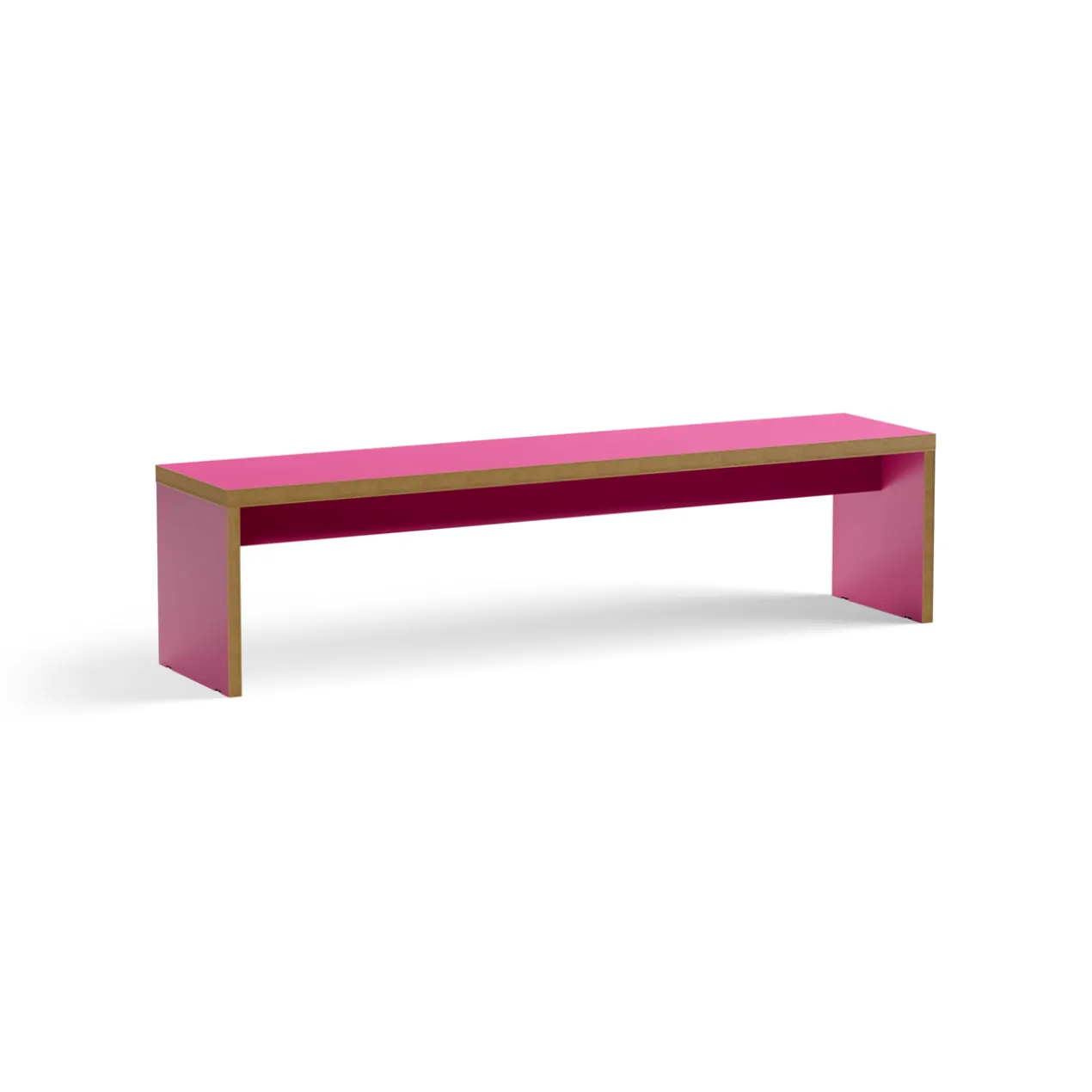 Eetkamerbank Bench 180 cm raspberry