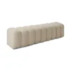 Eetkamerbank Candy cube natural 180 cm