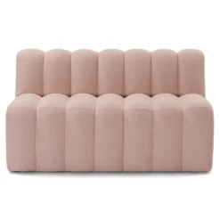 Eetkamerbank Candy met rug cube blossom 120 cm