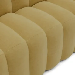 Eetkamerbank Candy met rug home brass 140 cm