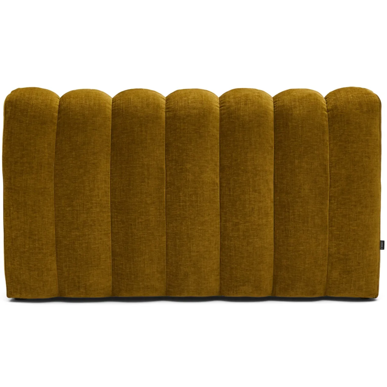 Eetkamerbank Candy met rug home curry 140 cm