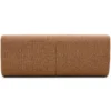 Eetkamerbank Chip met rug lodge cognac 210 cm