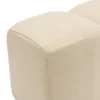 Eetkamerbank Clay facet naturel 160 cm
