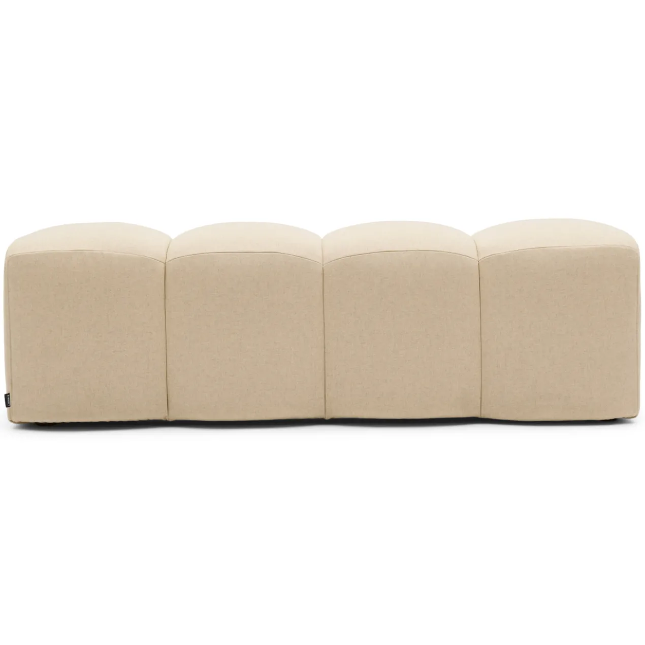 Eetkamerbank Clay facet naturel 160 cm