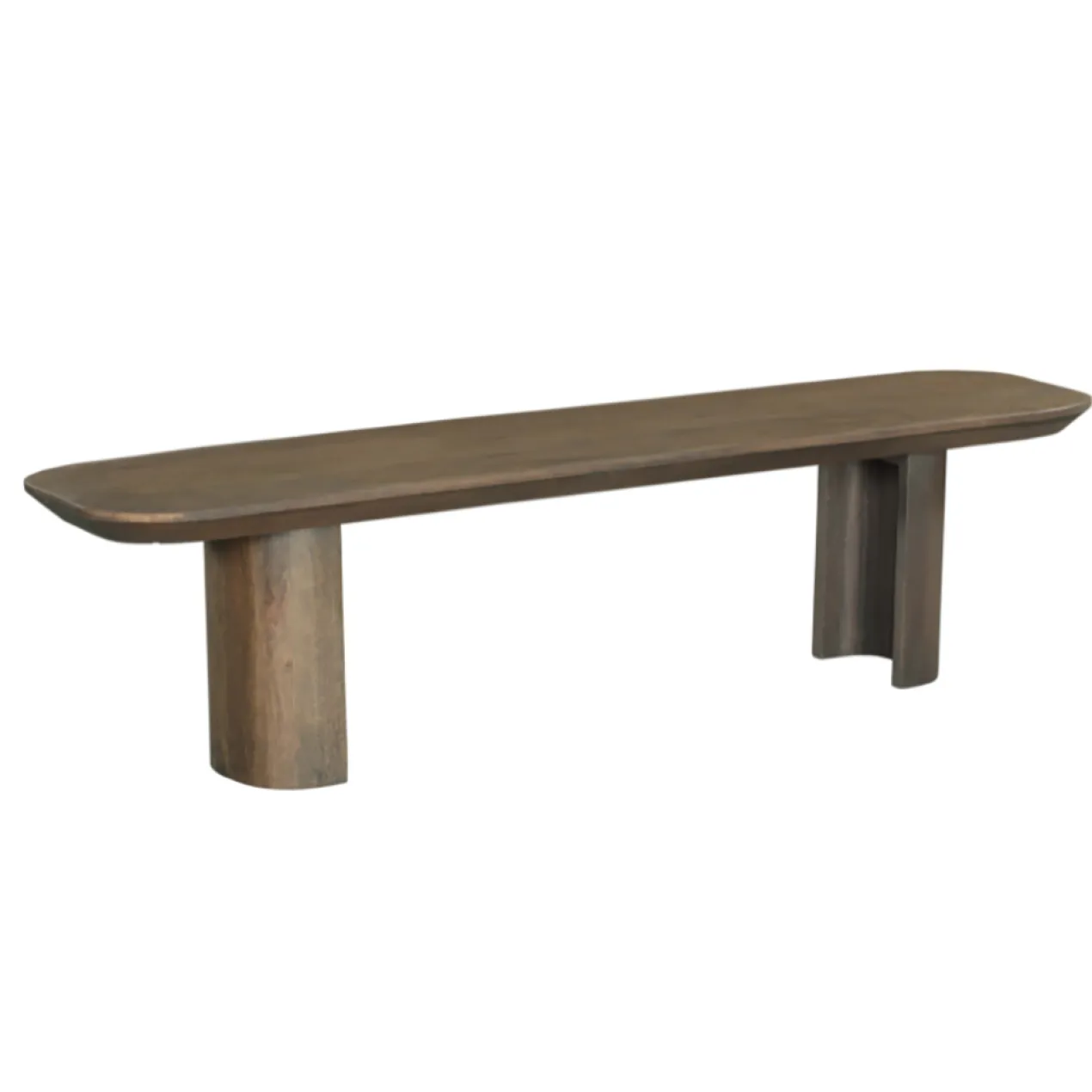 Eetkamerbank Curves 220 brown