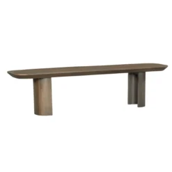 Eetkamerbank Curves 220 brown