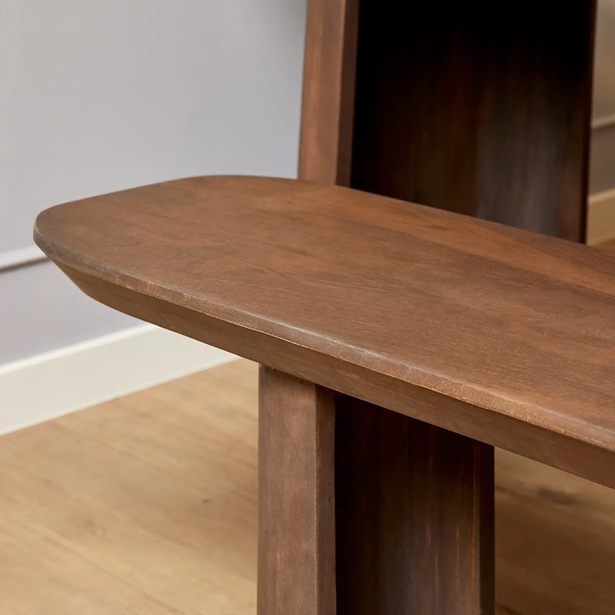 Eetkamerbank Curves 280 brown