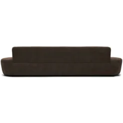 Eetkamerbank Luna be cotton brown 340 cm