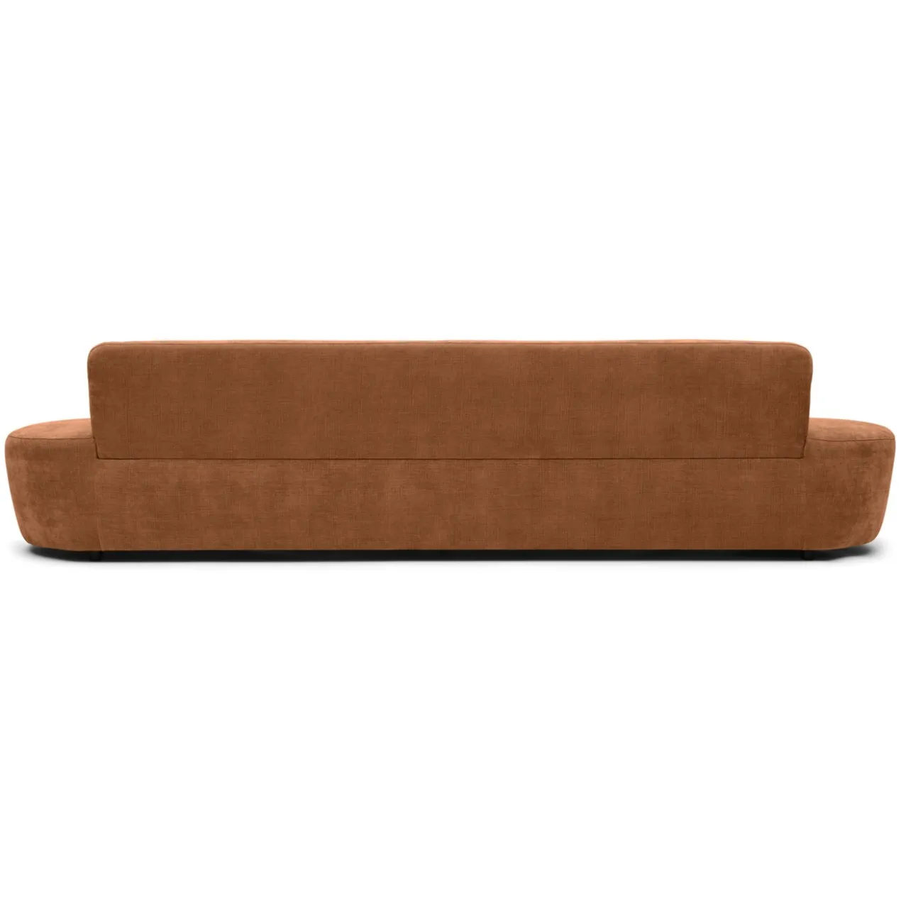 Eetkamerbank Luna be cotton copper 340 cm