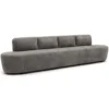 Eetkamerbank Luna be cotton grey 340 cm