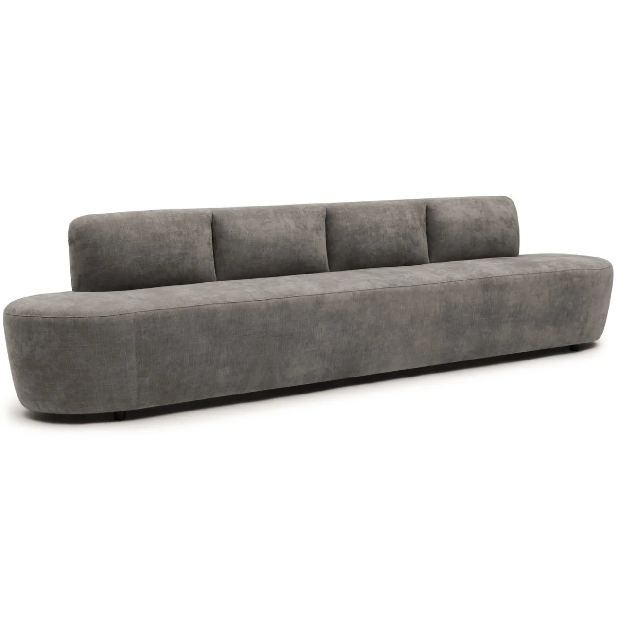 Eetkamerbank Luna be cotton grey 340 cm