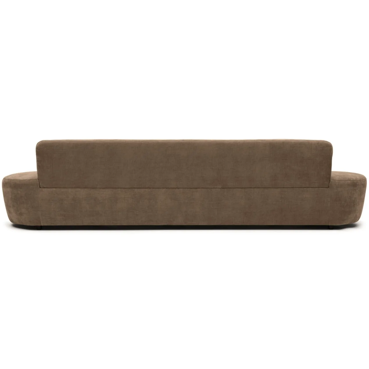 Eetkamerbank Luna be cotton light brown 340 cm